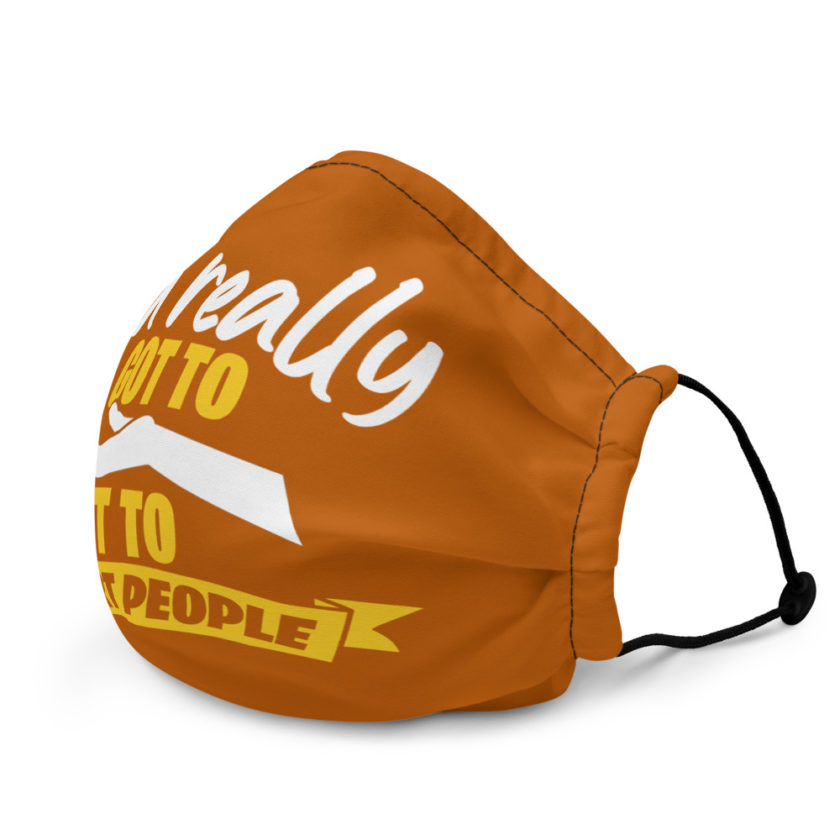 You really got to hand it to short people...  Premium face mask - Image 4