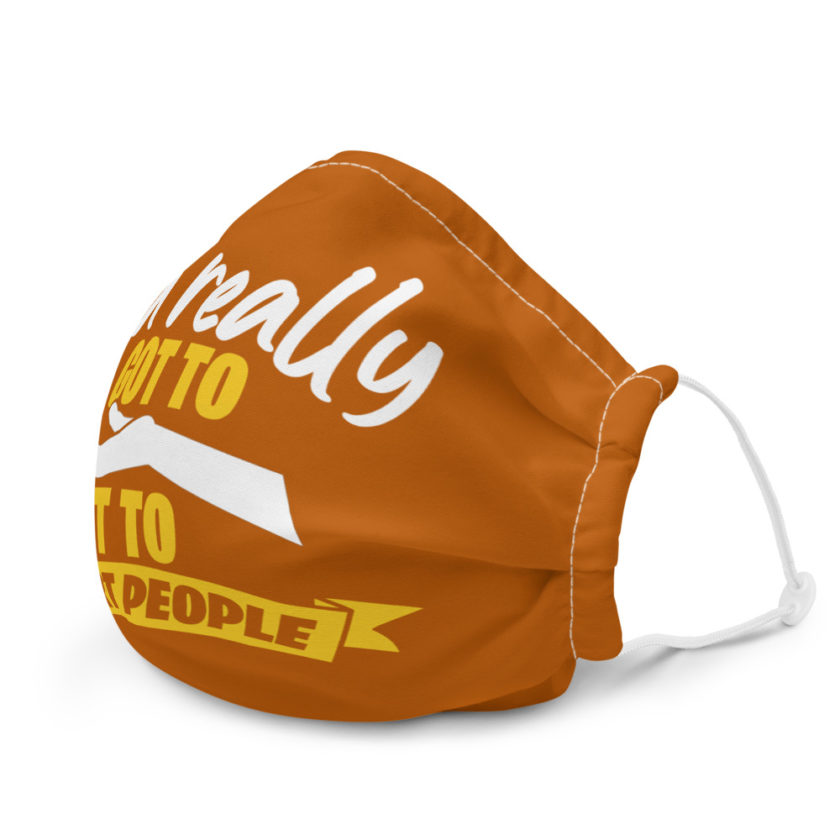 You really got to hand it to short people...  Premium face mask - Image 6