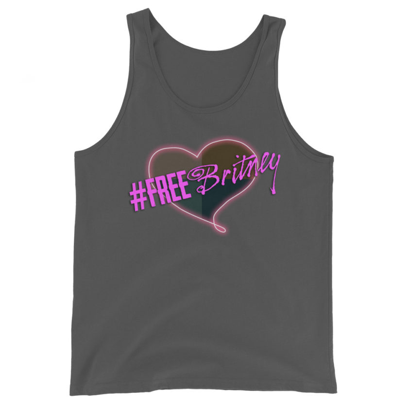 Free Britney Spears #FreeBritney Unisex Tank Top - Image 6