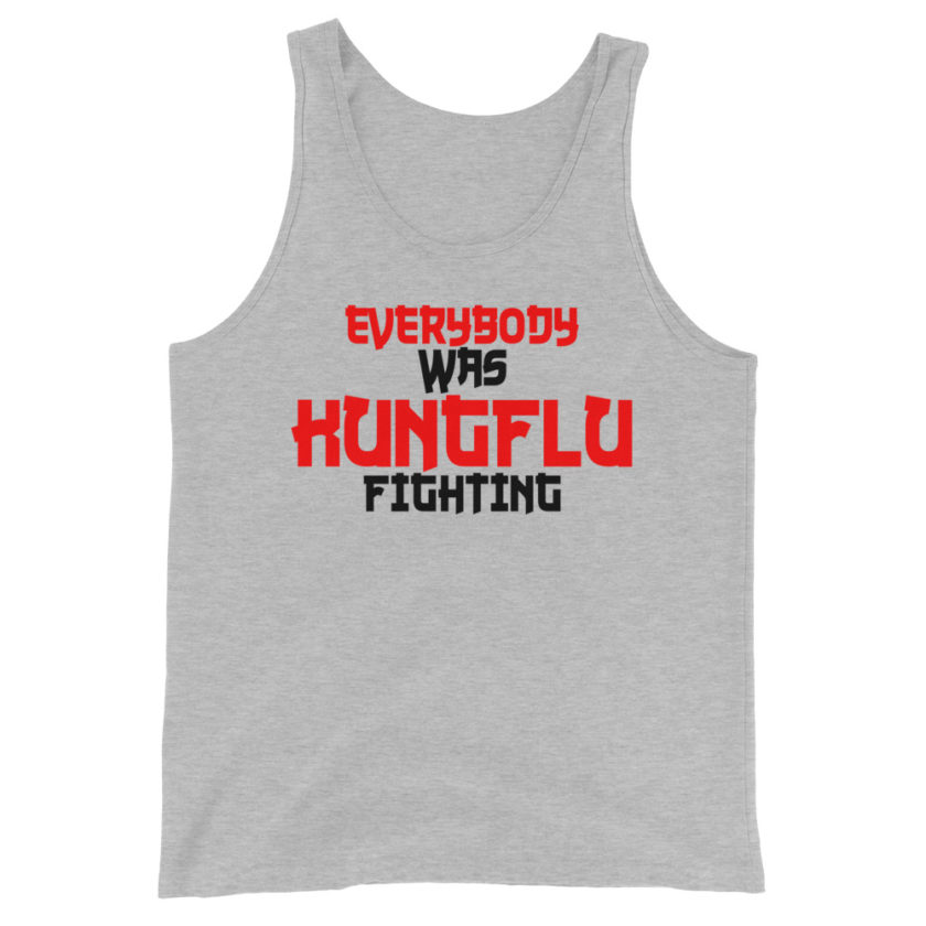 Everybody was Kungflu fighting! Unisex Tank Top - Image 2