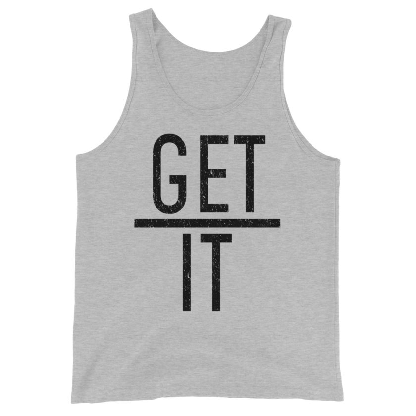 Get over it Unisex Tank Top