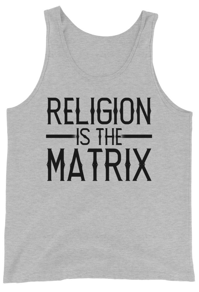 Religion is The Matrix Unisex Tank Top
