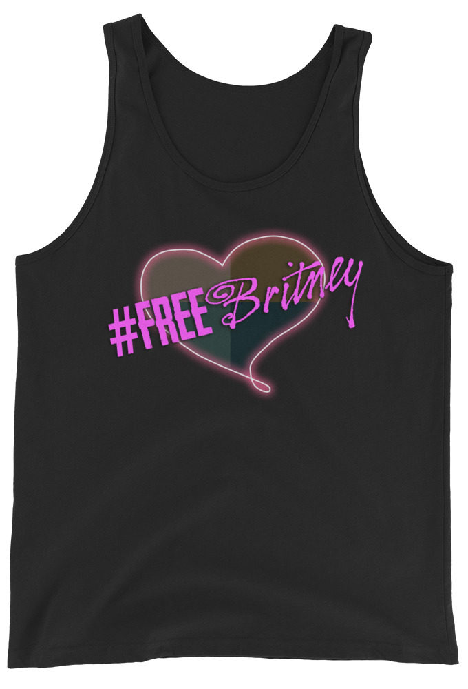Free Britney Spears #FreeBritney Unisex Tank Top