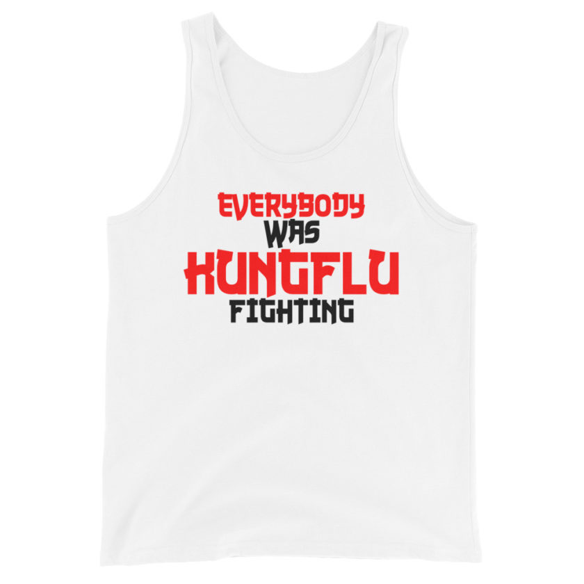 Everybody was Kungflu fighting! Unisex Tank Top - Image 3