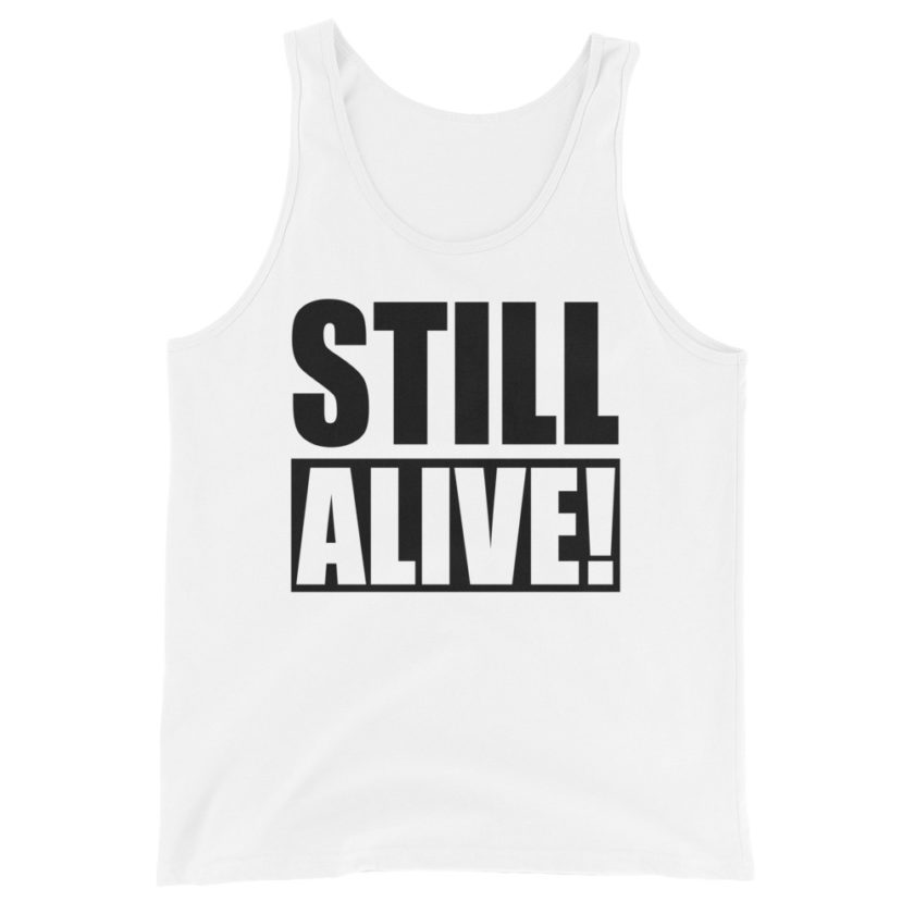 Still Alive! Grandma Unisex Tank Top - Image 6