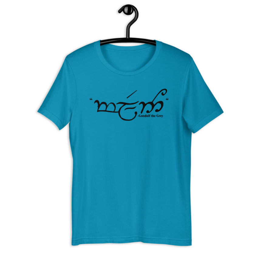 Friend - Gandalf the Grey, Lord of the Rings Short-Sleeve Unisex T-Shirt - Image 5