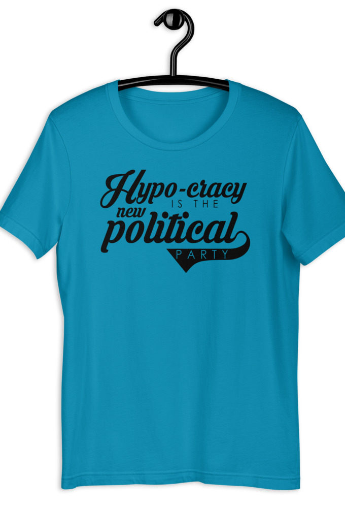 Hypo-cracy is the new political party Short-Sleeve Unisex T-Shirt