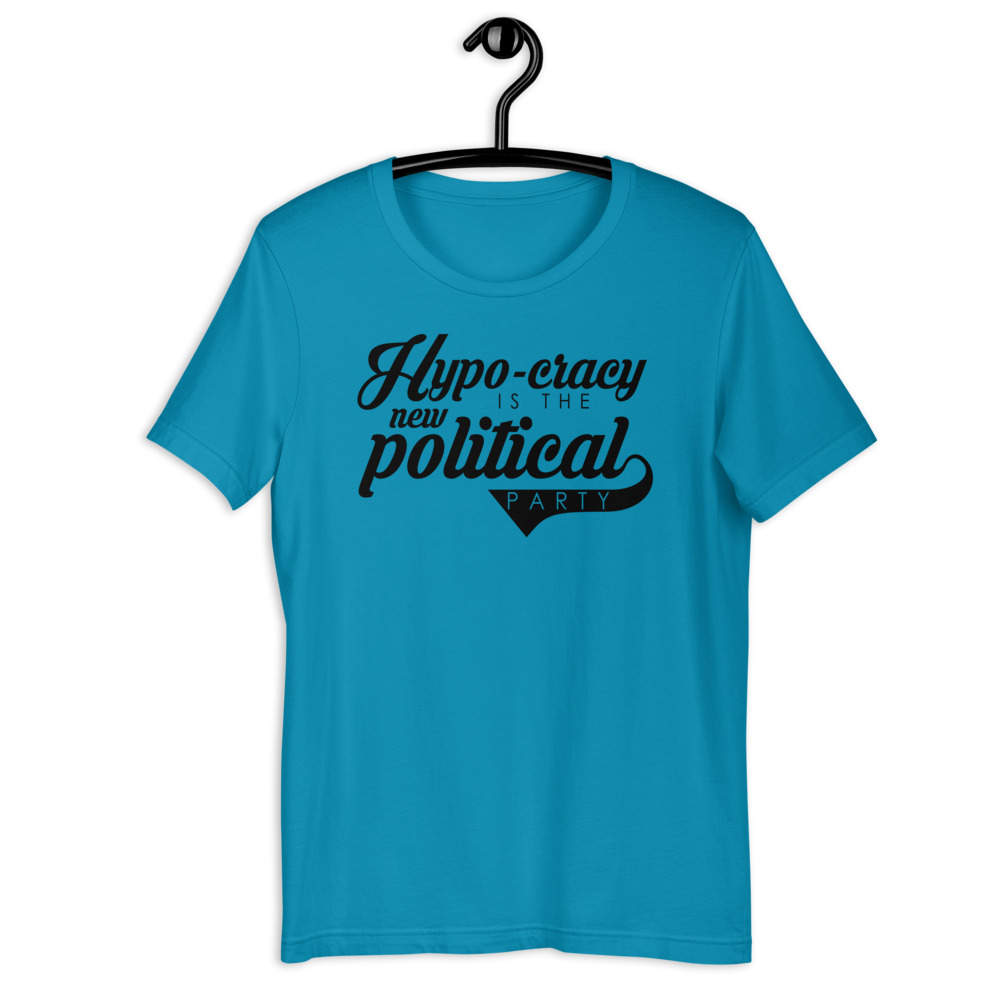 Hypo-cracy is the new political party Short-Sleeve Unisex T-Shirt