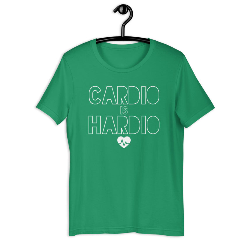 Cardio is Hardio Short-Sleeve Unisex T-Shirt - Image 9