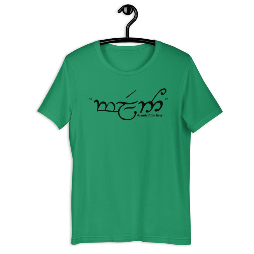 Friend - Gandalf the Grey, Lord of the Rings Short-Sleeve Unisex T-Shirt - Image 6
