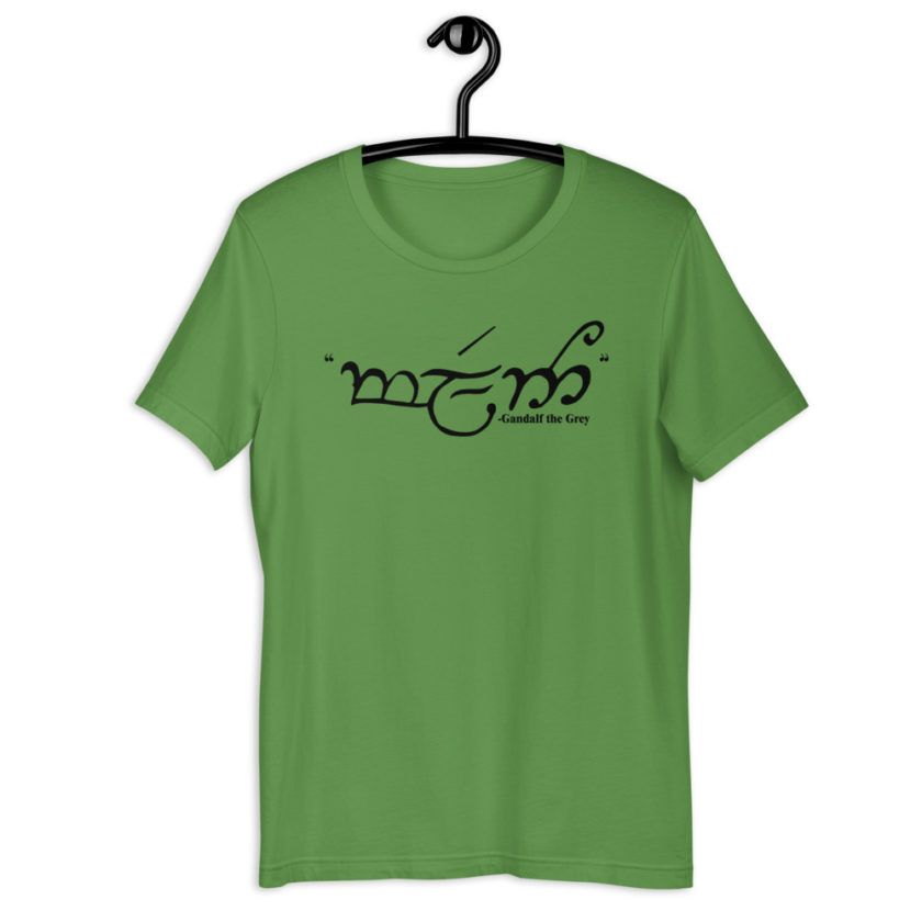 Friend - Gandalf the Grey, Lord of the Rings Short-Sleeve Unisex T-Shirt - Image 7