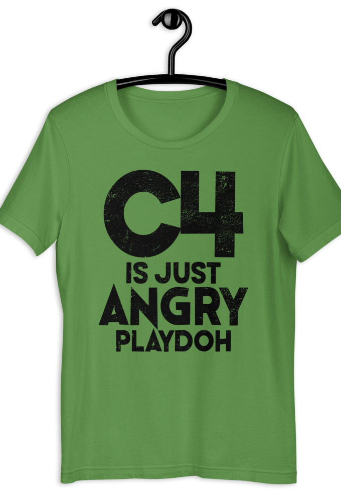 C4 is just angry playdoh Short-Sleeve Unisex T-Shirt