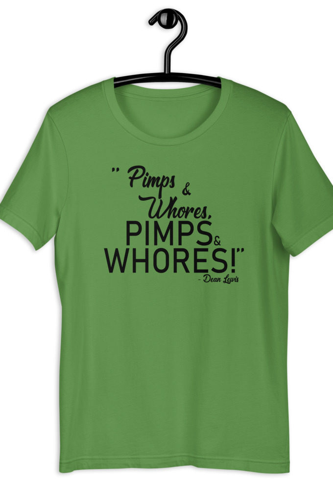Pimps and whores, PIMPS AND WHORES! - Dean Lewis, Accepted Short-Sleeve Unisex T-Shirt
