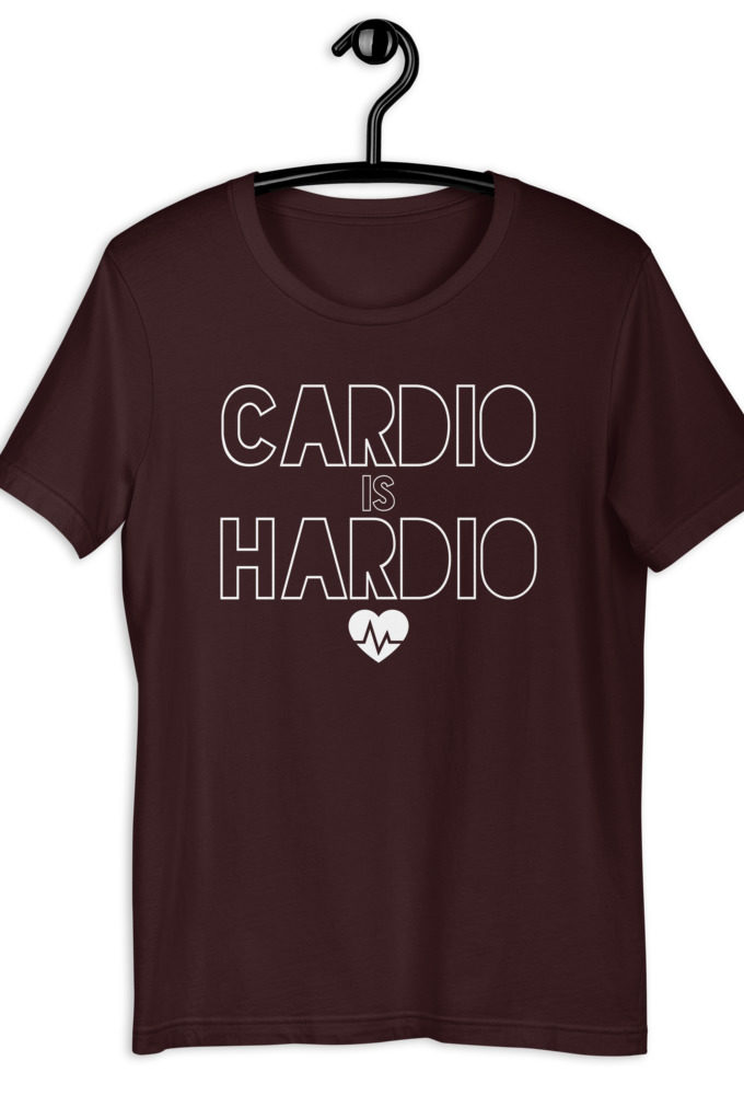 Cardio is Hardio Short-Sleeve Unisex T-Shirt