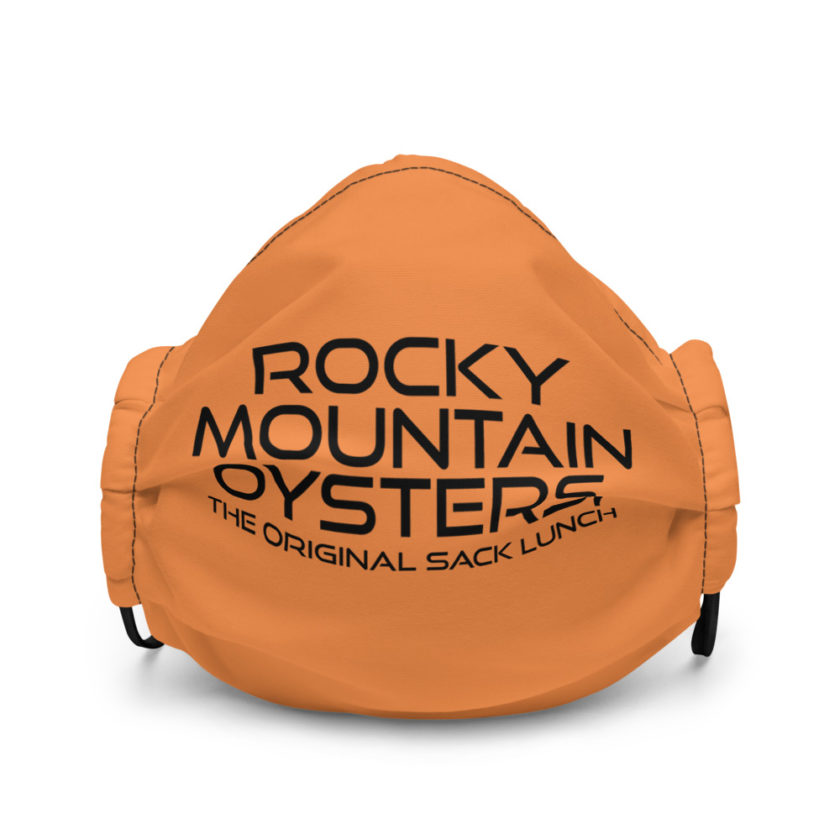 Rocky Mountain Oysters, the original sack lunch Premium face mask - Image 2