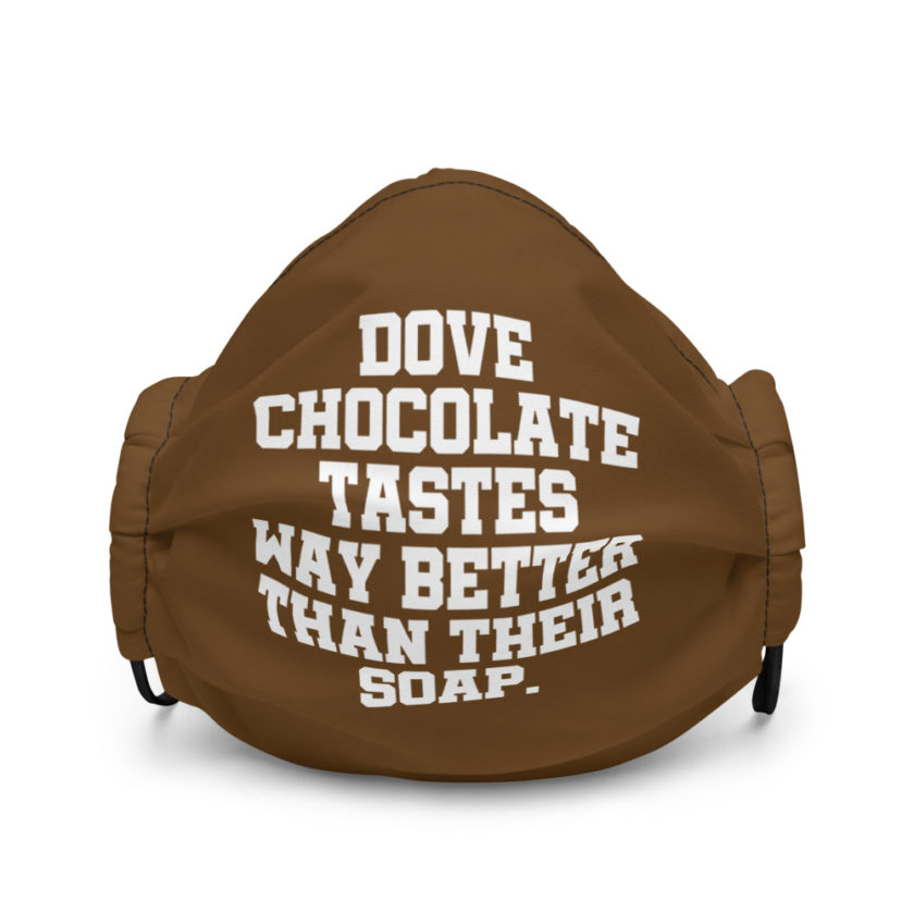 Dove chocolate tastes way better than their soap Premium face mask - Image 2