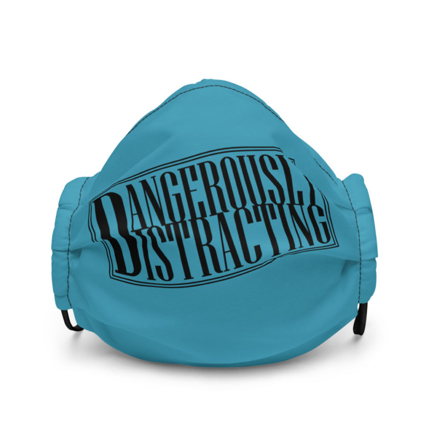 Dangerously Distracting Premium face mask - Image 2