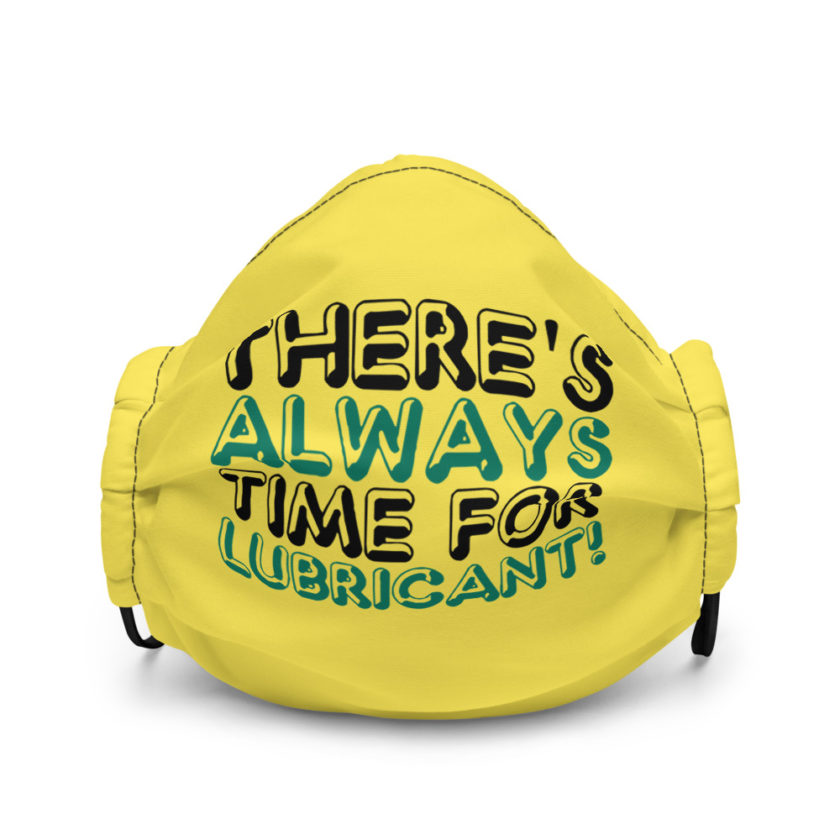 There's always time for lubricant! - Henry block, Evolution Premium face mask - Image 2