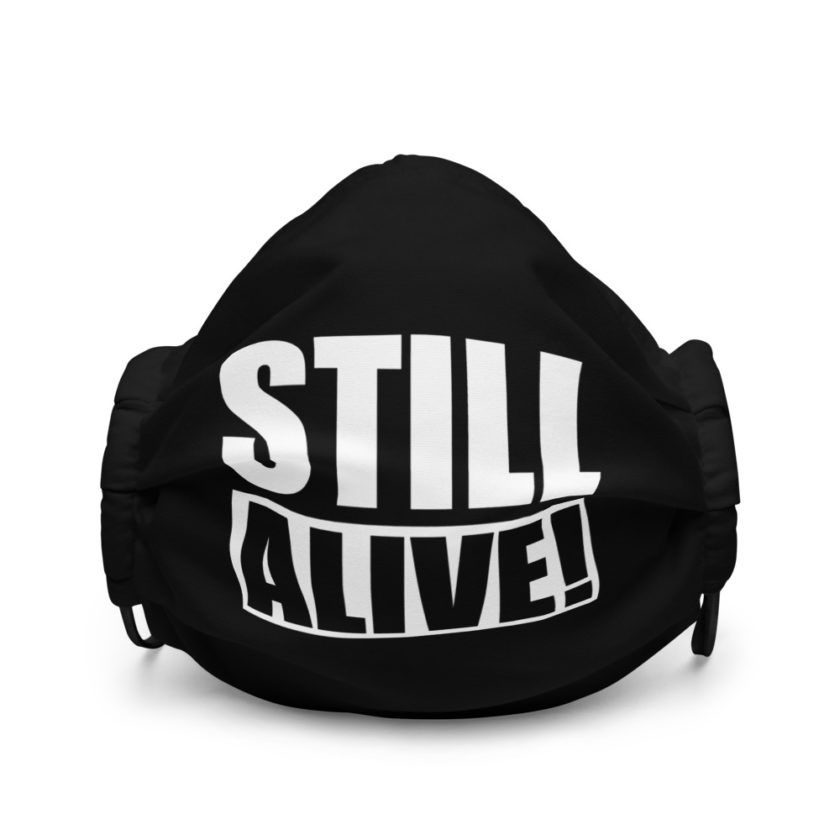 Still Alive! - The Kroods Premium face mask - Image 2