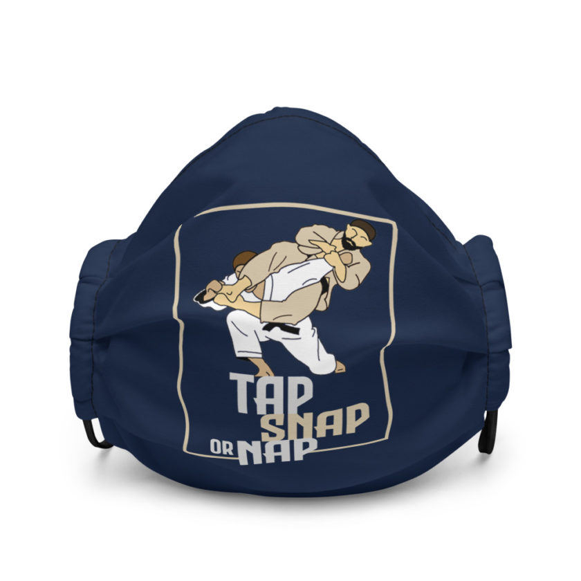 Tap, Snap or Nap Premium face mask - Image 2