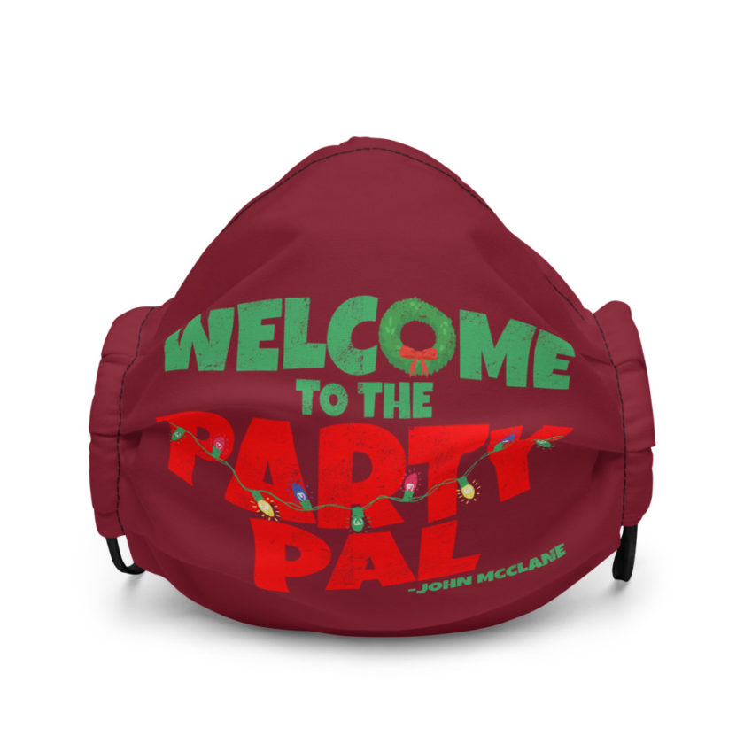 Welcome to the party pal. - John Mcclane, Die Hard Premium face mask - Image 2