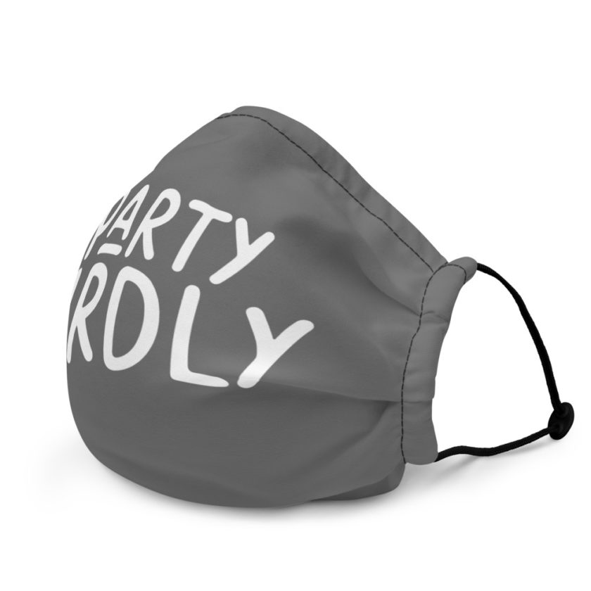 I party hardly Premium face mask - Image 4