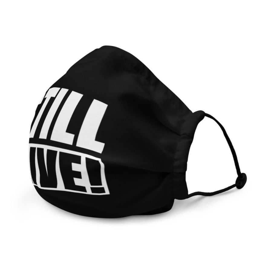 Still Alive! - The Kroods Premium face mask - Image 4
