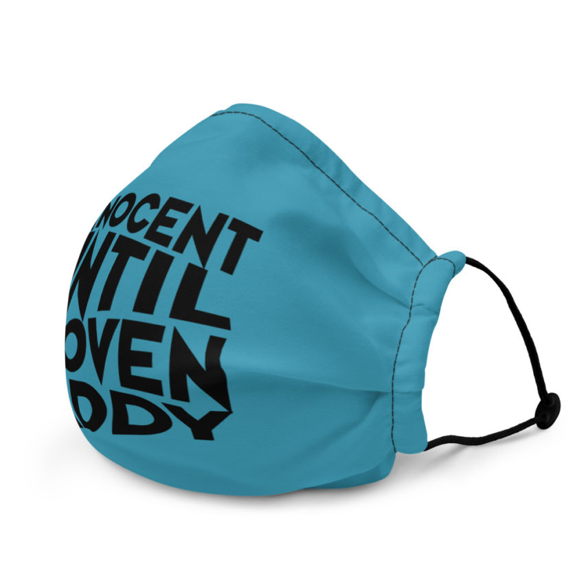 Innocent until proven Daddy  Premium face mask - Image 4