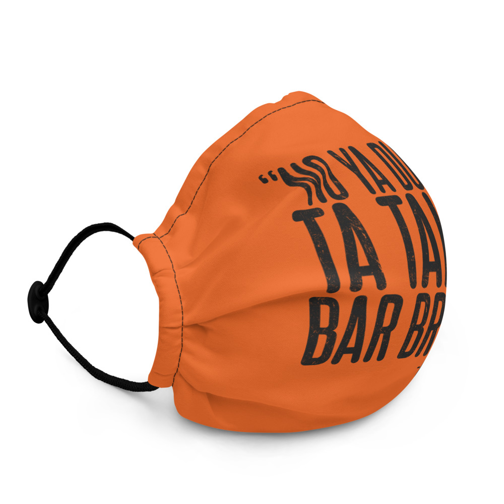 No ya dun nee ta tak ta Bar Bruh! - Beetlejuice Premium face mask - Image 3