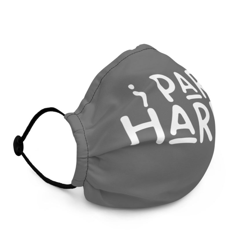 I party hardly Premium face mask - Image 3