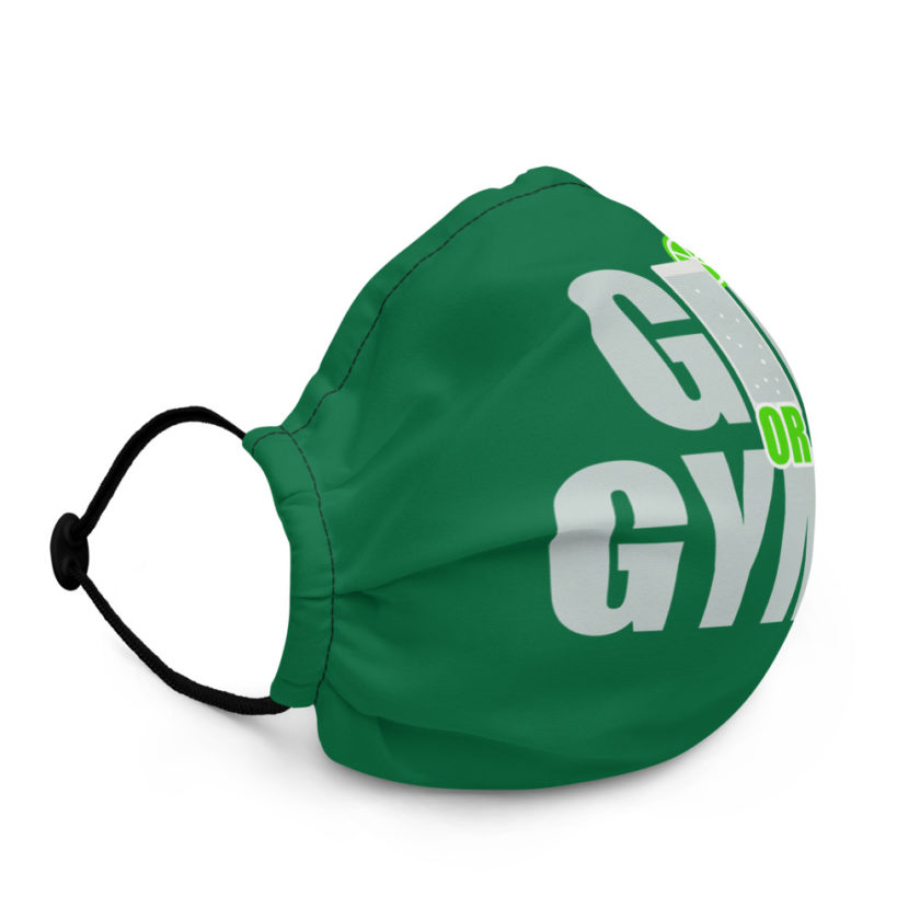 Gin or Gym? Premium face mask - Image 3