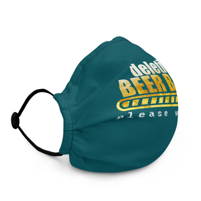 Deleting beer belly, please wait... Premium face mask - Image 3