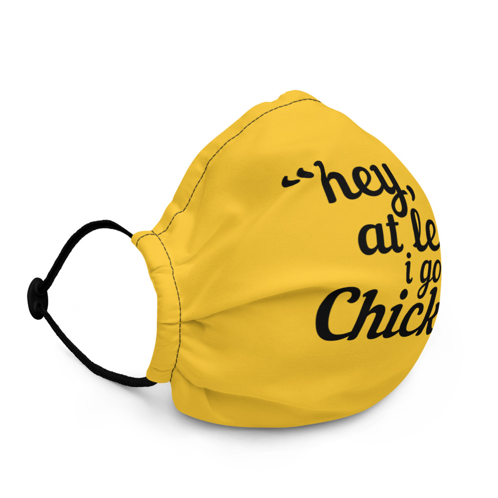 Hey, at least I got chicken. - Leroy Jenkins, Wow Premium face mask - Image 3