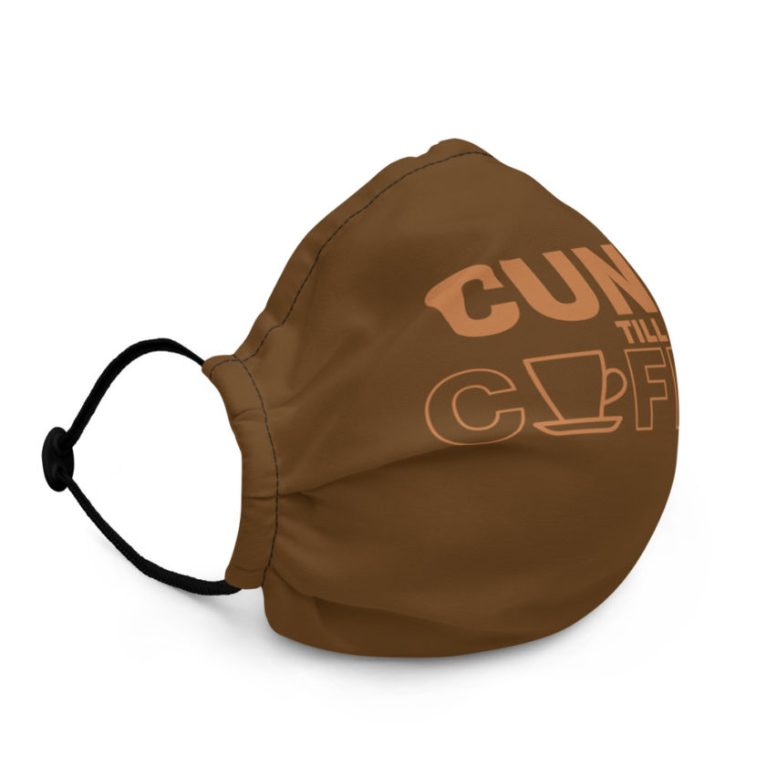 Cunty till coffee Premium face mask - Image 3