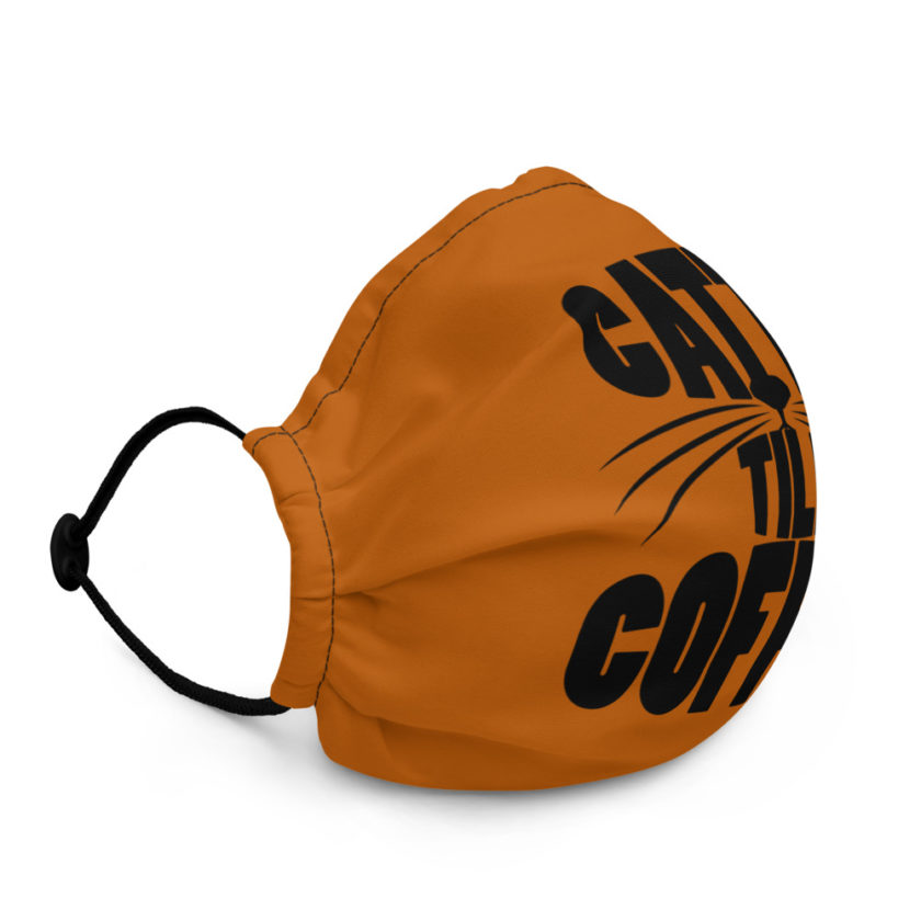 Catty till coffee Premium face mask - Image 3