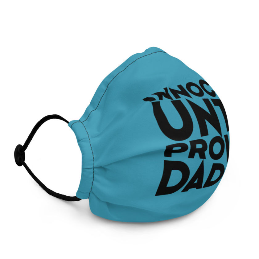Innocent until proven Daddy  Premium face mask - Image 3