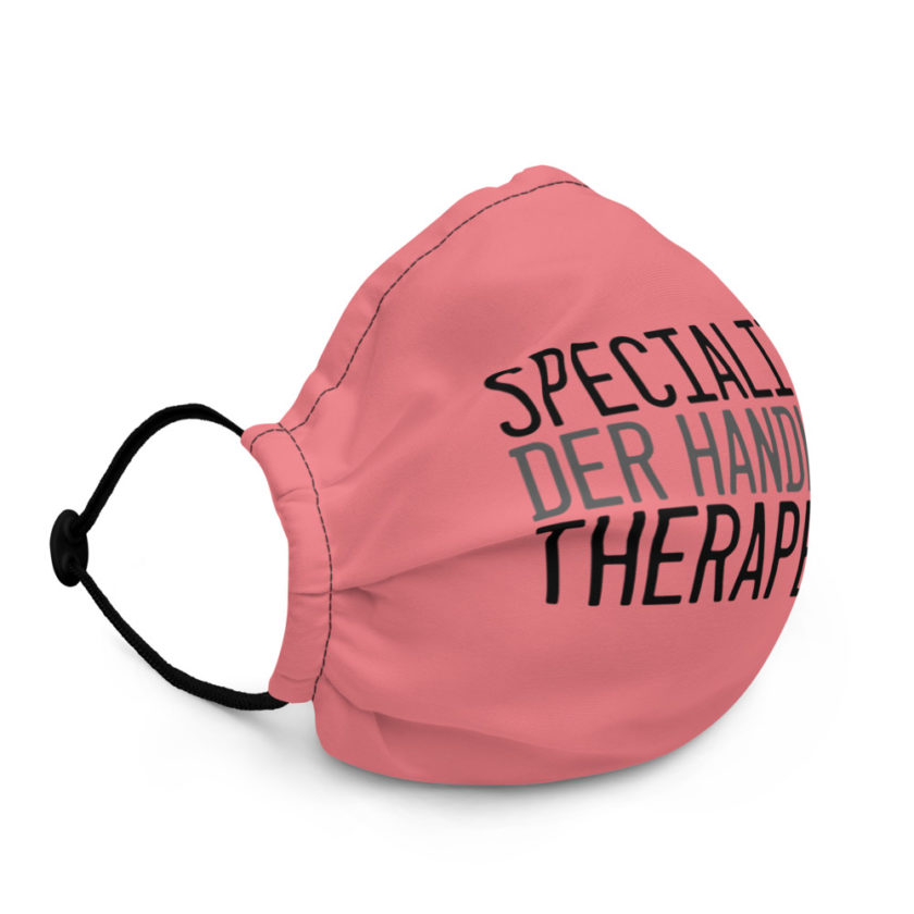 Specialized in Der Handabung Therapeutik - The Road to Wellville Premium face mask - Image 3