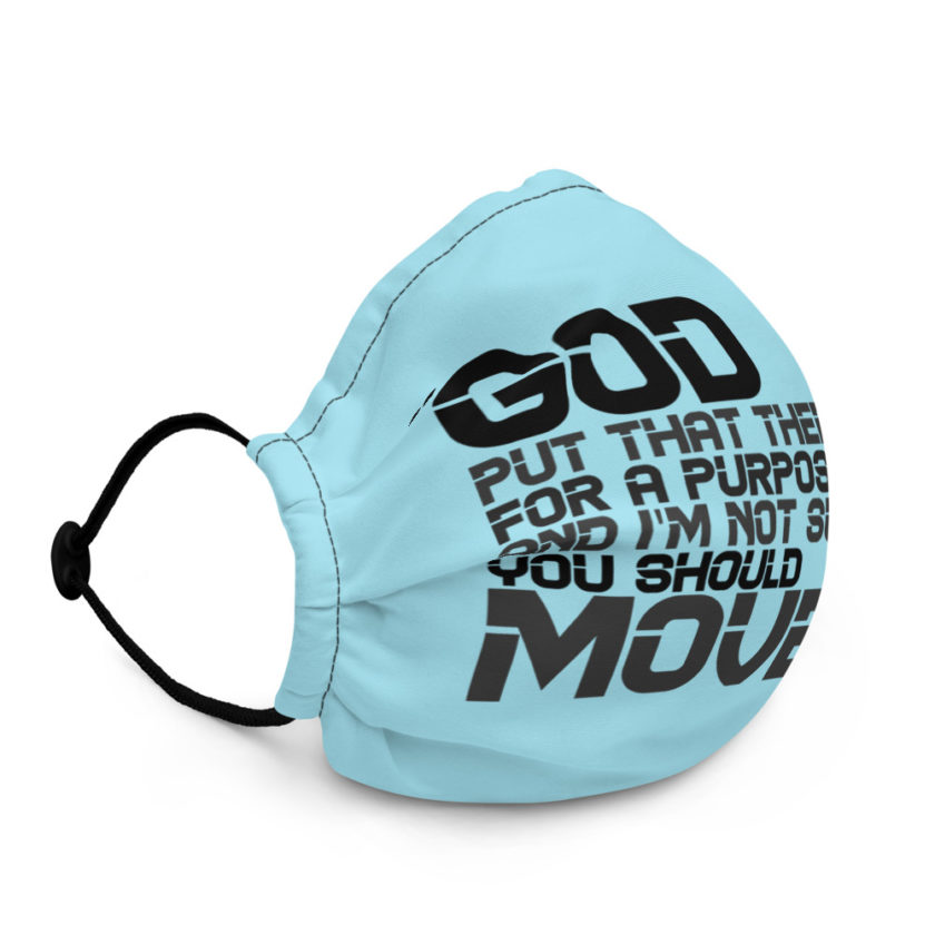 God put that there for a purpose and I'm not so sure you should move it. -Stef, The Goonies Premium face mask - Image 3