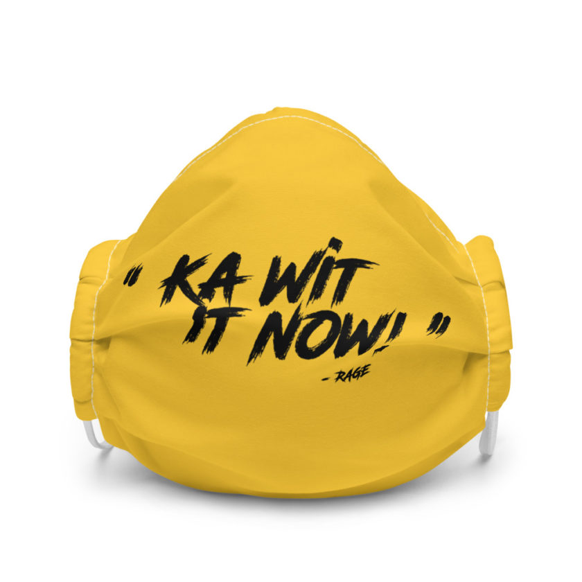 Ka Wit it now! - Rage Against the Machine Premium face mask