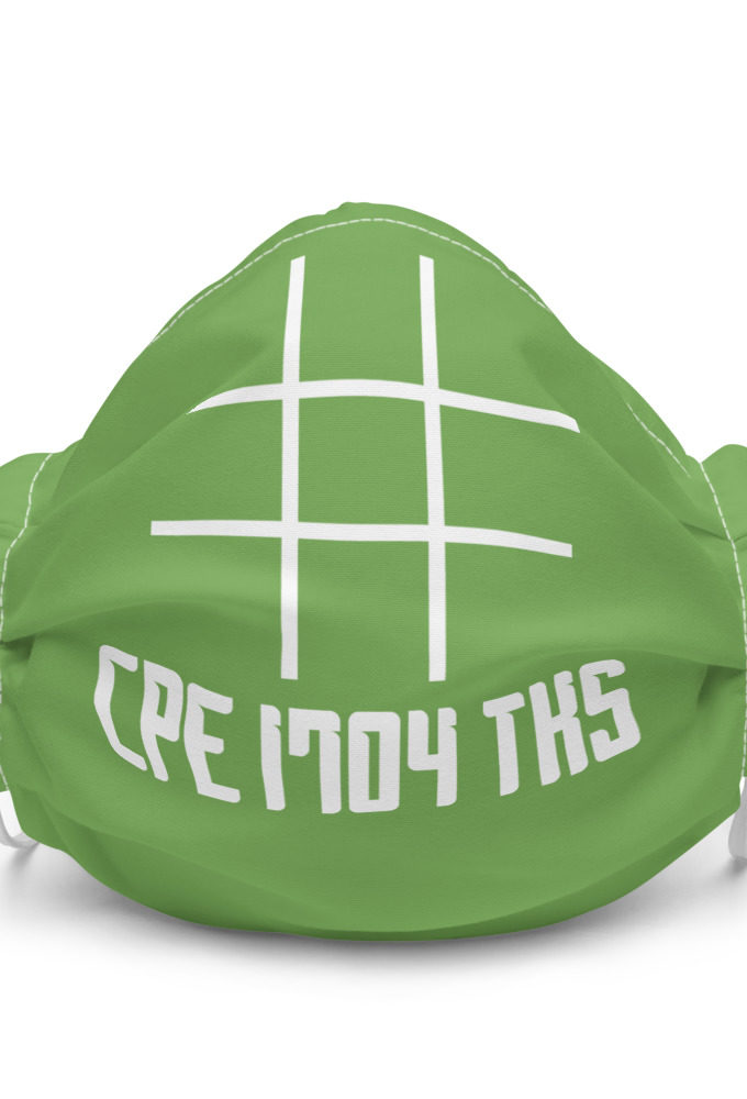CPE 1704 TKS - Joshua, War Games Premium face mask