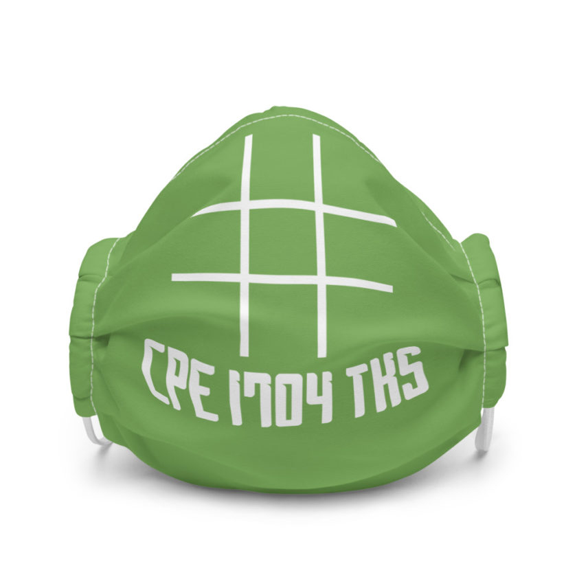 CPE 1704 TKS - Joshua, War Games Premium face mask