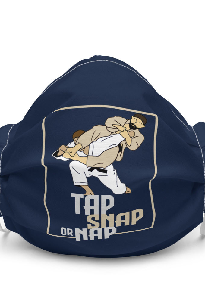 Tap, Snap or Nap Premium face mask