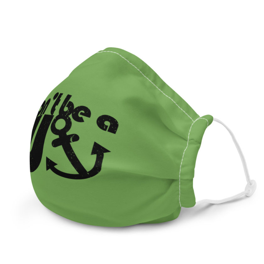 Don't be a wanker Premium face mask - Image 6