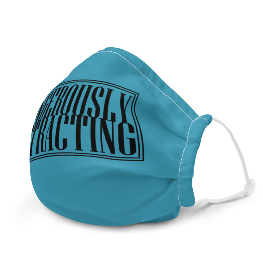 Dangerously Distracting Premium face mask - Image 6