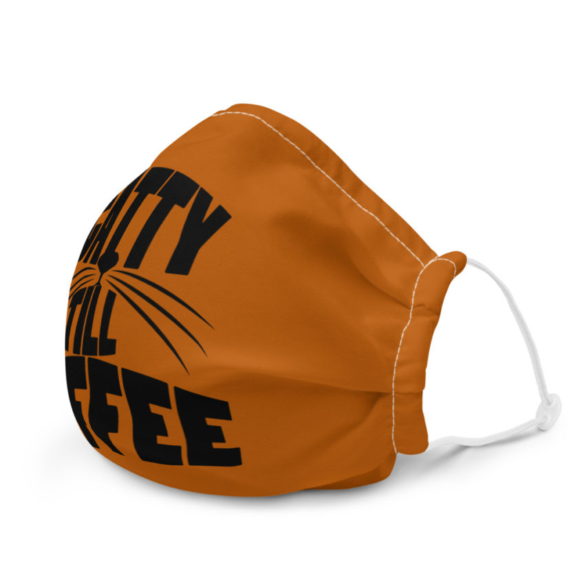 Catty till coffee Premium face mask - Image 6