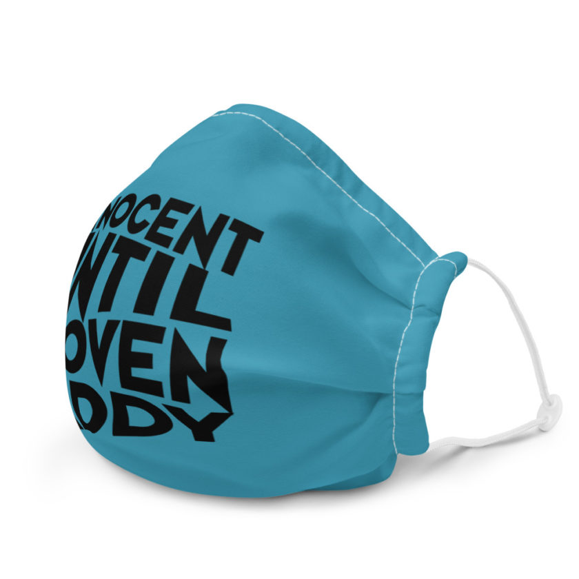 Innocent until proven Daddy  Premium face mask - Image 6