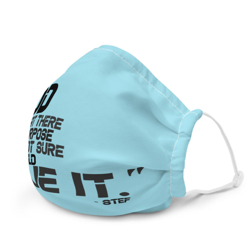 God put that there for a purpose and I'm not so sure you should move it. -Stef, The Goonies Premium face mask - Image 6