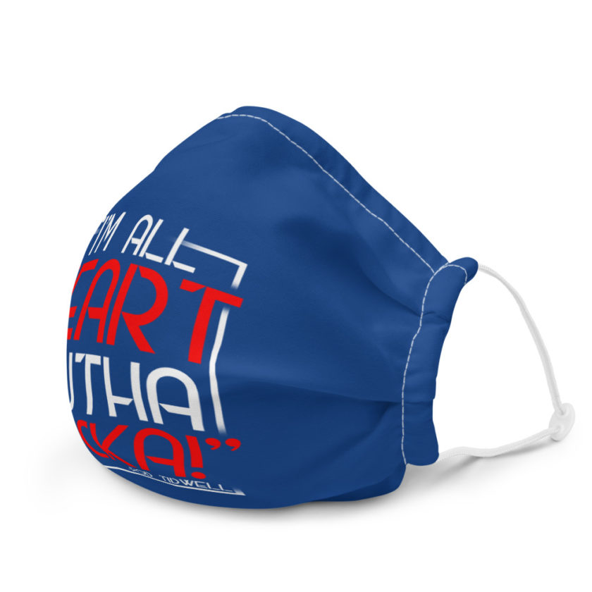 I'm all heart mutha fucka - Rod Tidwell, Jerry Maquire Premium face mask - Image 6