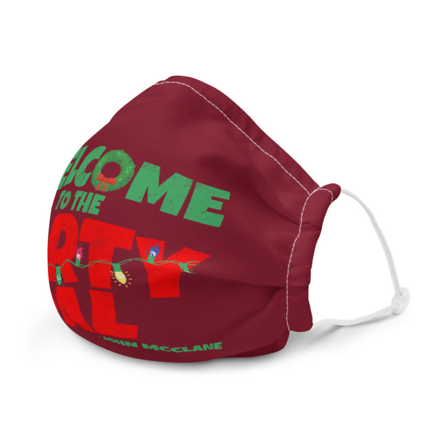 Welcome to the party pal. - John Mcclane, Die Hard Premium face mask - Image 6