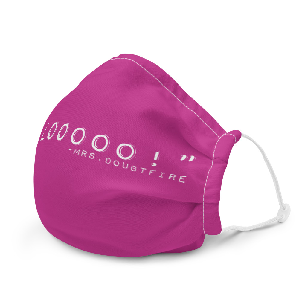 Hellooooooo - Mrs.Doubtfire Premium face mask - Image 6